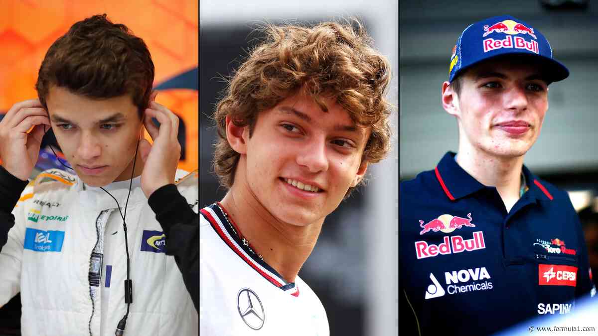 7 memorable FP1 debuts from future F1 stars