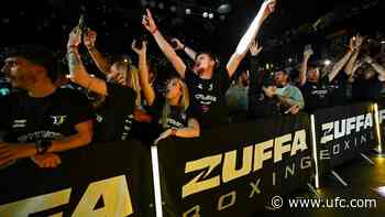 NOVEMBER 14: CARLOS ADAMES BATTLES GEROME WARBURTON IN RIYADH SEASON ZUFFA BOXING 13 MAIN EVENT AT THE VENUE IN RIYADH