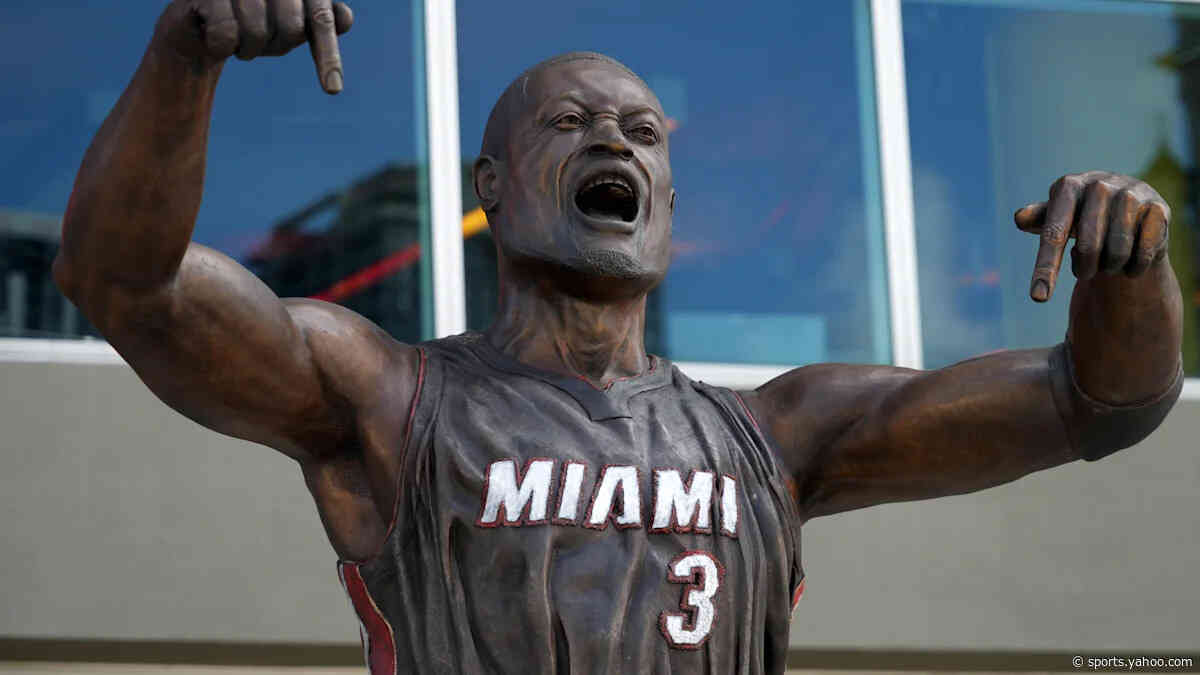 Dwyane Wade's Heat statue gets new, enhanced head after criticism