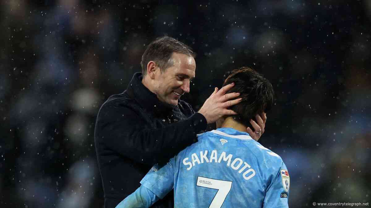 Frank Lampard on Tatsuhiro Sakamoto stepping up and striving for Premier League football