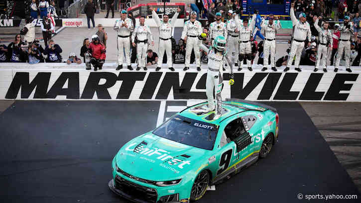 NASCAR entry list for Cup Series race at Martinsville in 2026 Chase