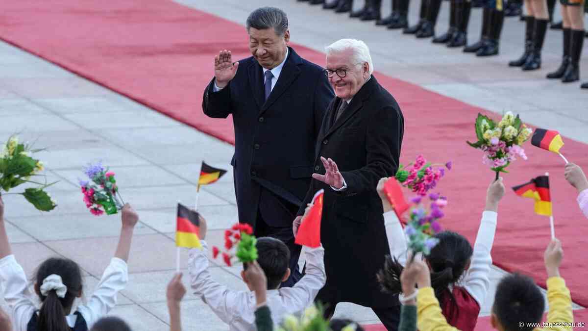 Steinmeier in China: Handelsüberschuss im Fokus