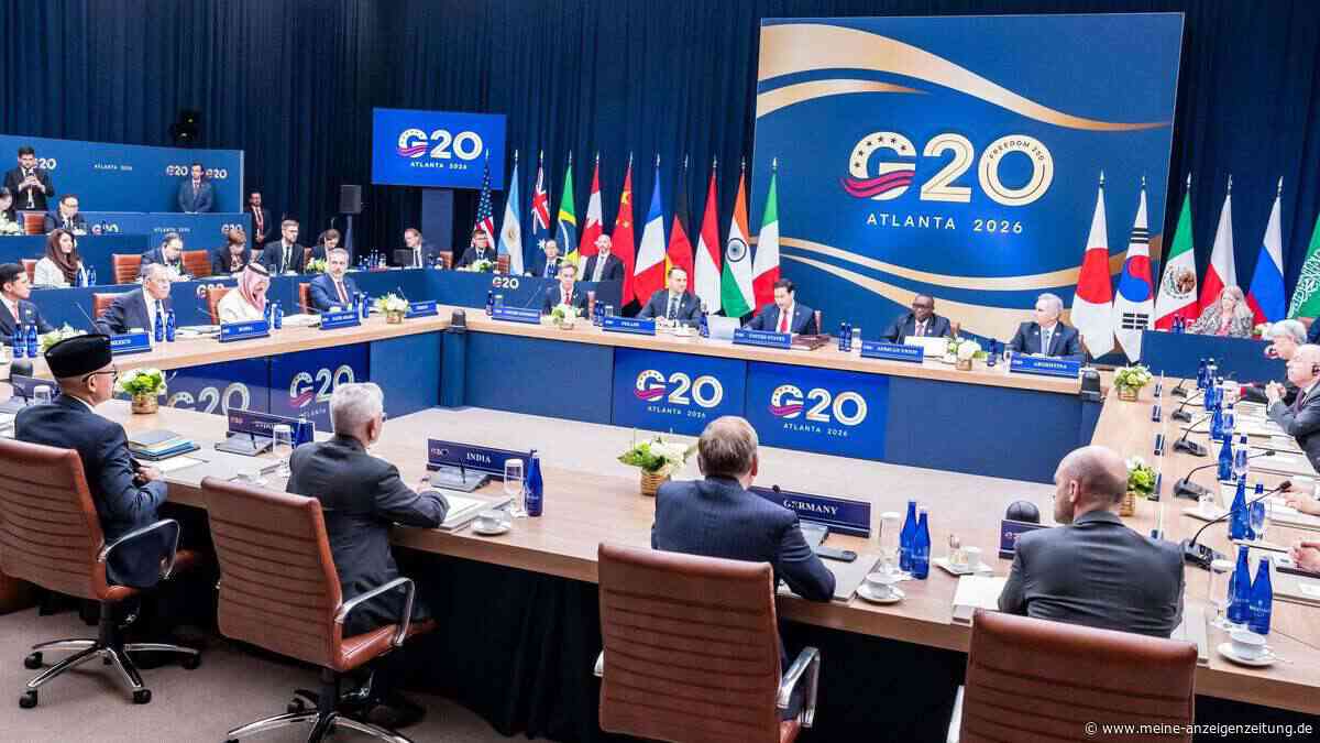 Kein „Familienfoto“: G20-Außenminister mit Signal an Moskau