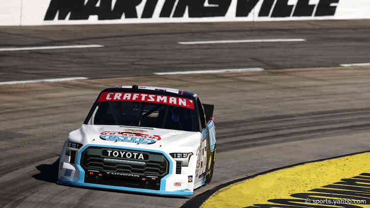 NASCAR entry list for Truck Series race at Martinsville in 2026 Chase