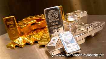 Gold und Silber mit Kursrutsch: Preise für Edelmetalle fallen auf Jahrestief