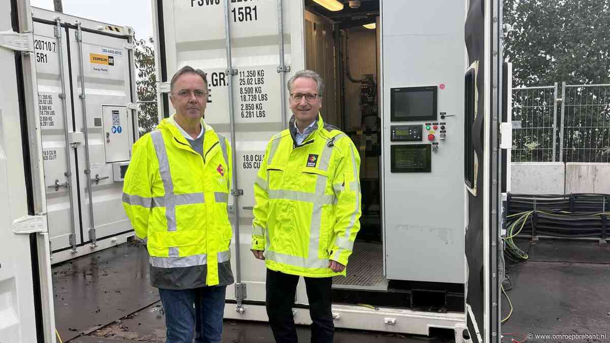 Deze megabatterijen moeten een heel dorp behoeden voor winter zonder stroom