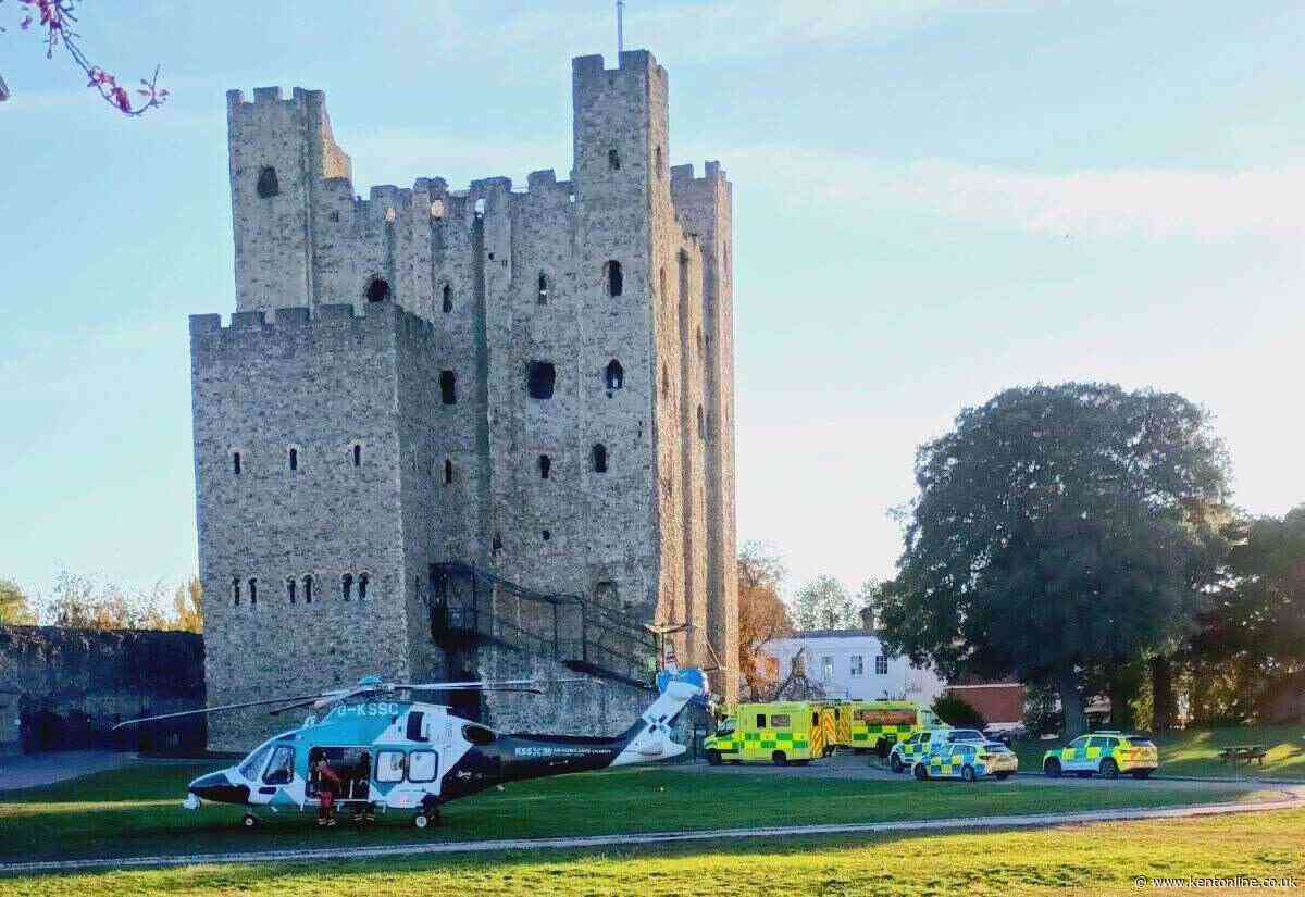 Person dies after medical incident at castle