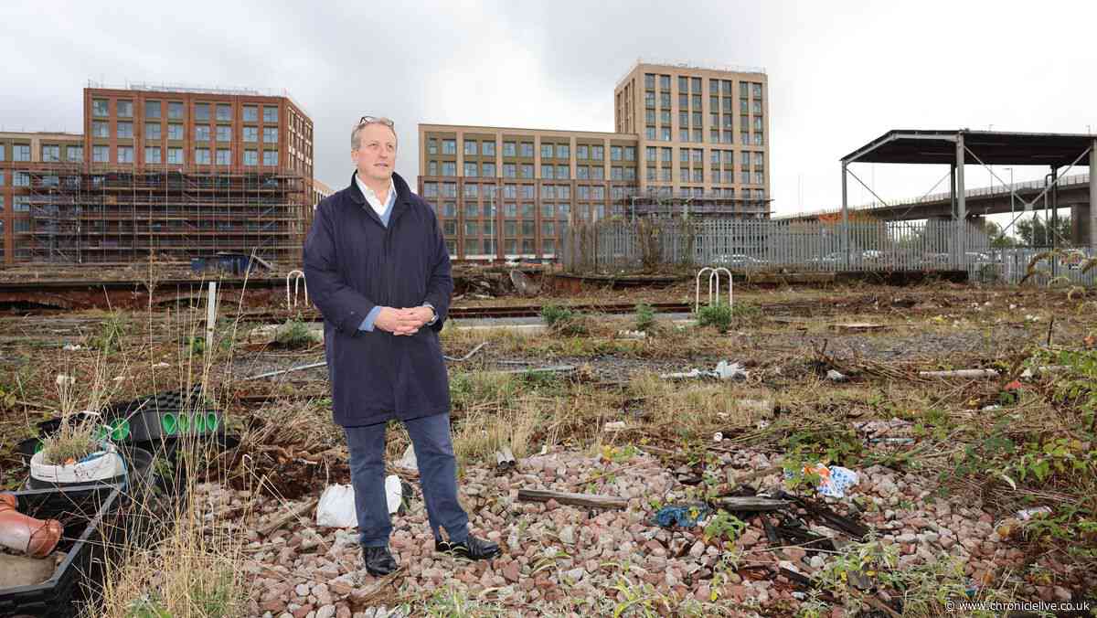 Behind the scenes at forgotten Newcastle rail yard that could become £128m regeneration 'catalyst'