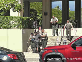 Felon accused of causing $70K in damage to Honolulu federal building