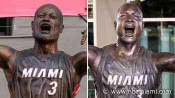 Heat's infamous Dwyane Wade statue gets makeover after original version panned