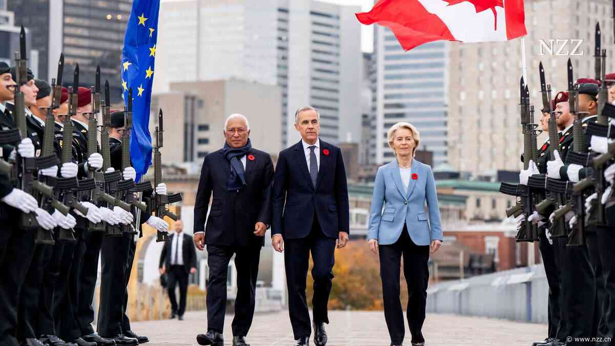 Doch eine Art «assoziiertes Mitglied»: Der Gipfel EU-Kanada endet mit einer Überraschung