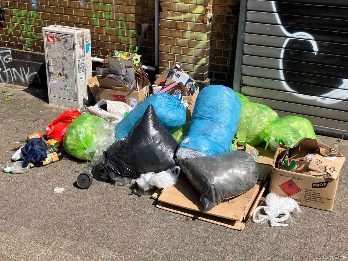 Mülldetektive Düsseldorf: Bußgelder bis 3.000 Euro