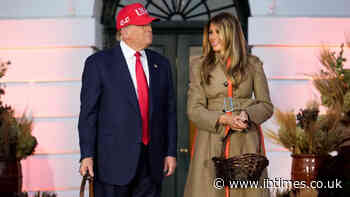 Melania Trump Appears To Snub Donald Trump's Hand at White House Halloween Party in Viral Video