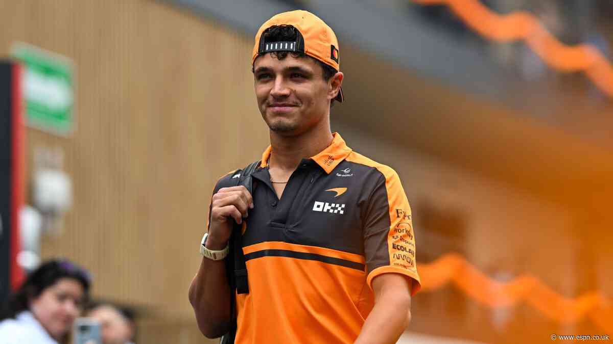 Norris' advice to unhappy drivers: 'Do a better job'