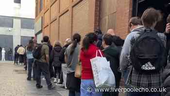 Huge Liverpool queue mistaken for nightclub as shoppers scramble for Halloween costumes