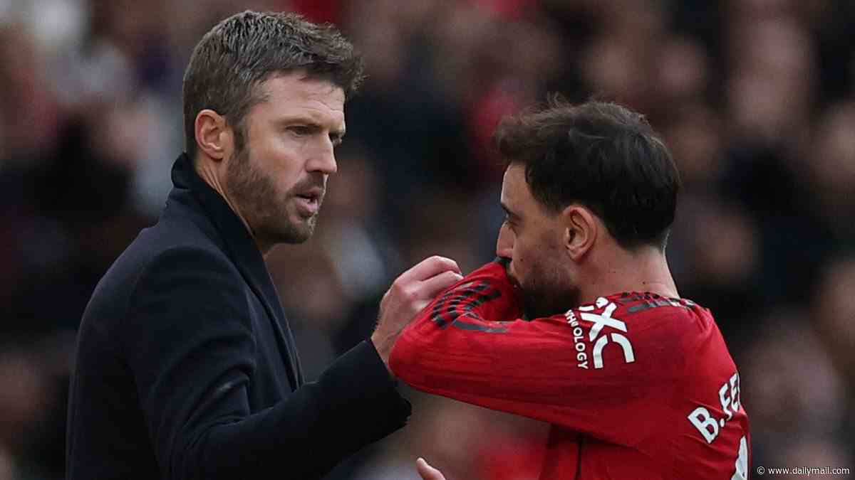 Bruno Fernandes has 'TARNISHED' his Man United legacy after his public criticism of Michael Carrick - and peace talks might be 'papering over the cracks', warns Alan Shearer