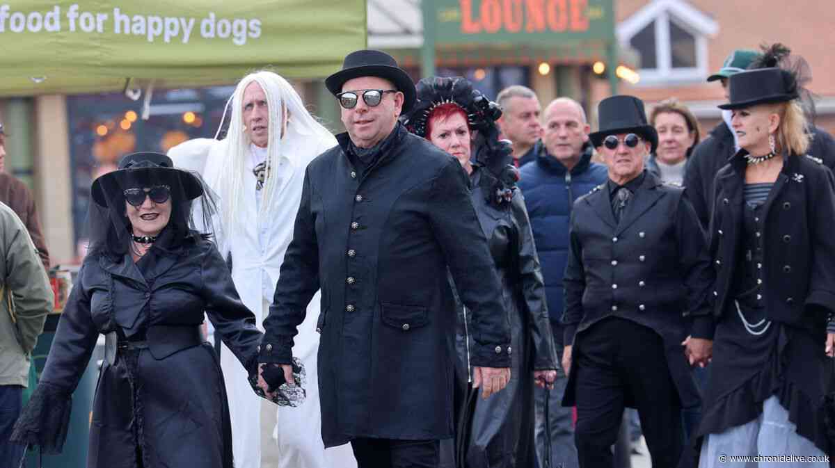 30 Pictures of Whitby Goth Weekend as crowds descend on seaside town to celebrate Halloween