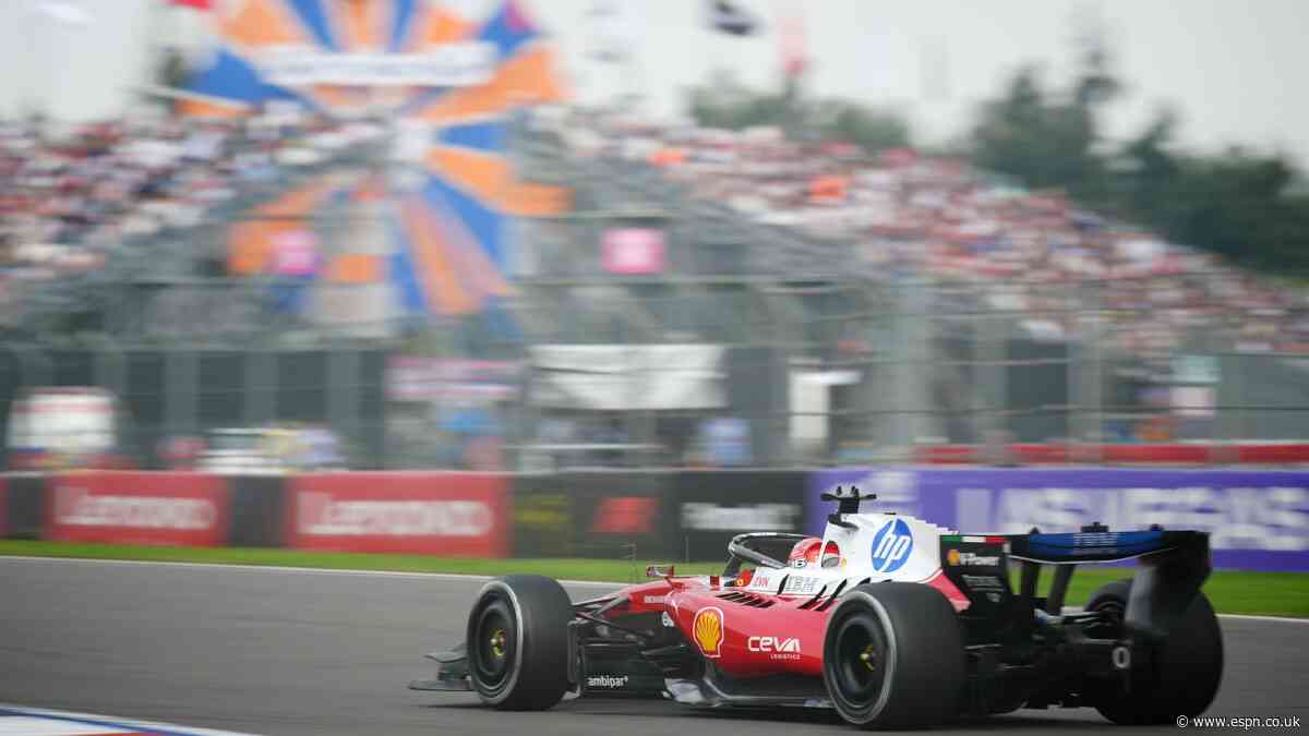 Leclerc tops times in Mexico City first practice