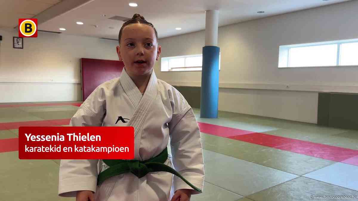 Wereldkampioene Yessenia (9) is krachtig, snel en kan heel hard schreeuwen