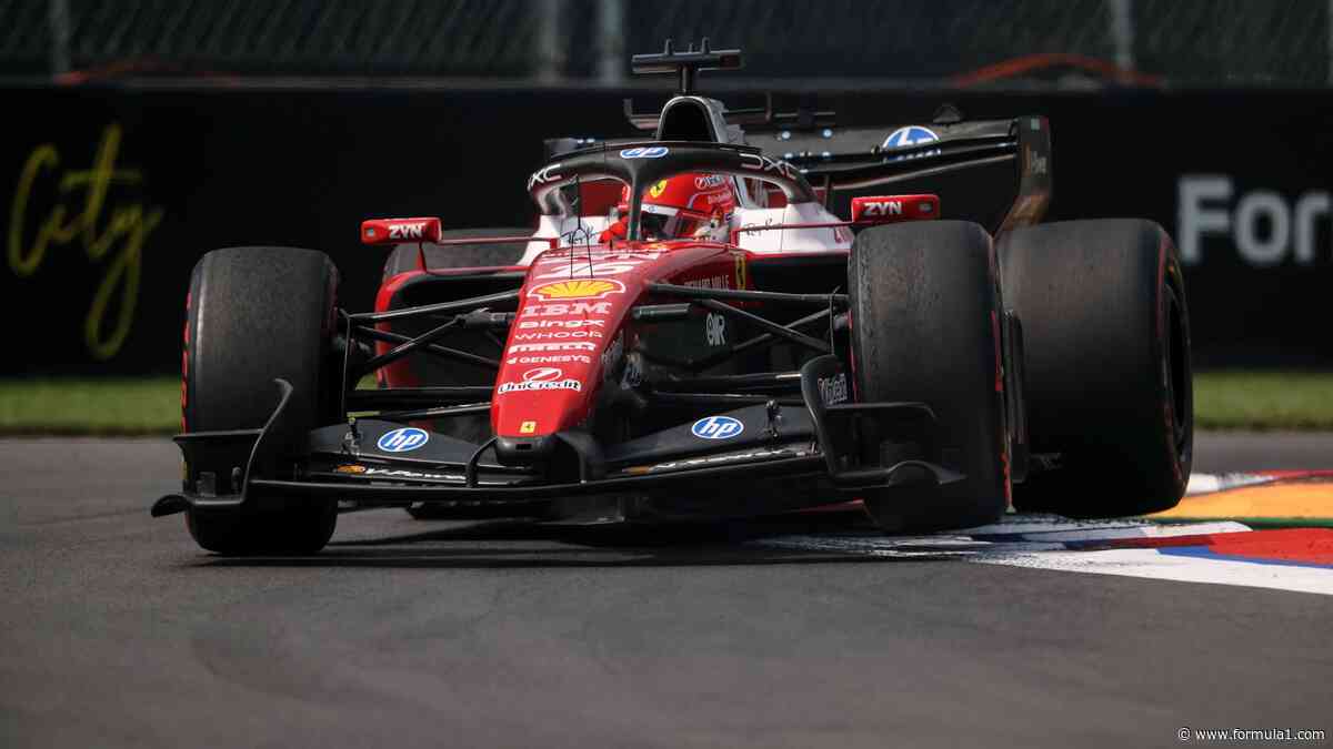 Leclerc fastest in Mexico FP1 as new faces make F1 debuts
