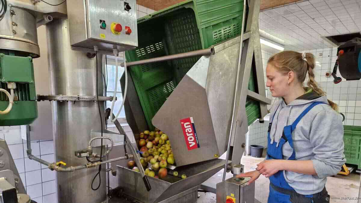 Der Saft aus dem eigenen Garten: Obstpressen im Landkreis knacken „magische Zahl“
