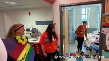 Connecticut Children's Medical Center brings Halloween to hospitalized kids with reverse trick-or-treating