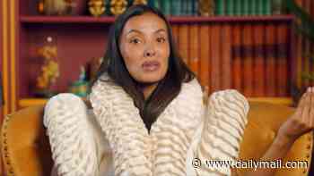 Celebrity Traitors' Maya Jama is mocked as she arrives to breakfast in a dramatic coat - with fans comparing her to looking like an air conditioning unit