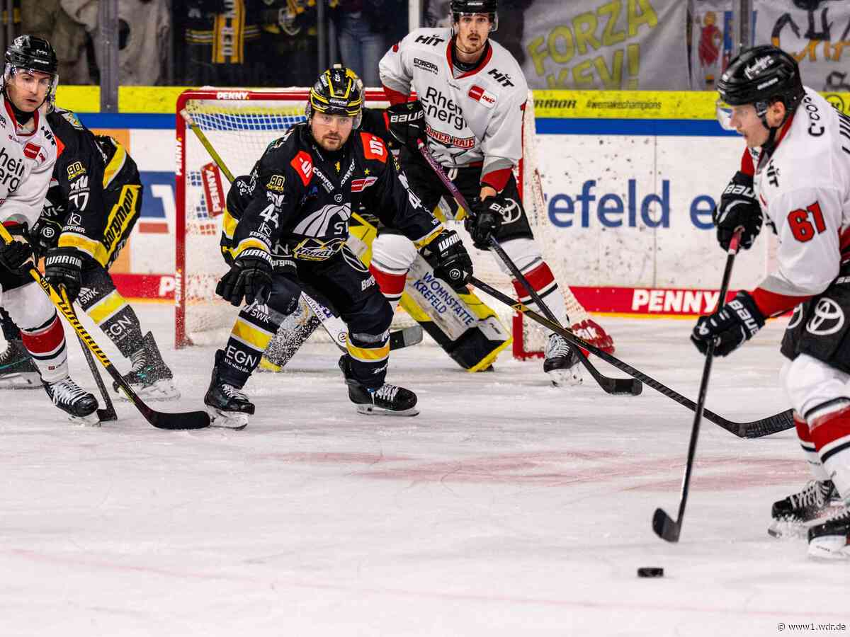 Die Kölner Haie haben das Derby gegen Krefeld gewonnen