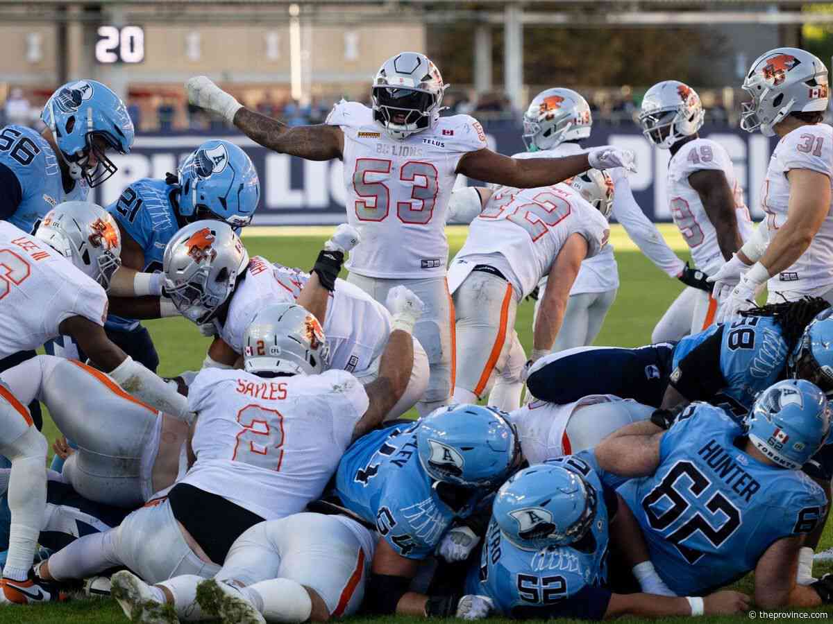 Darnell Sankey looks to lead B.C. Lions to playoff win on busy sports weekend downtown