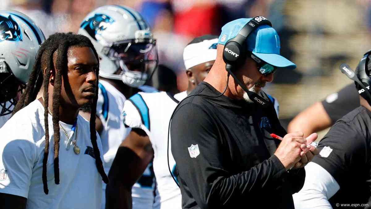 With 10 games left and Ejiro Evero out, what's in store for Panthers' defense now?
