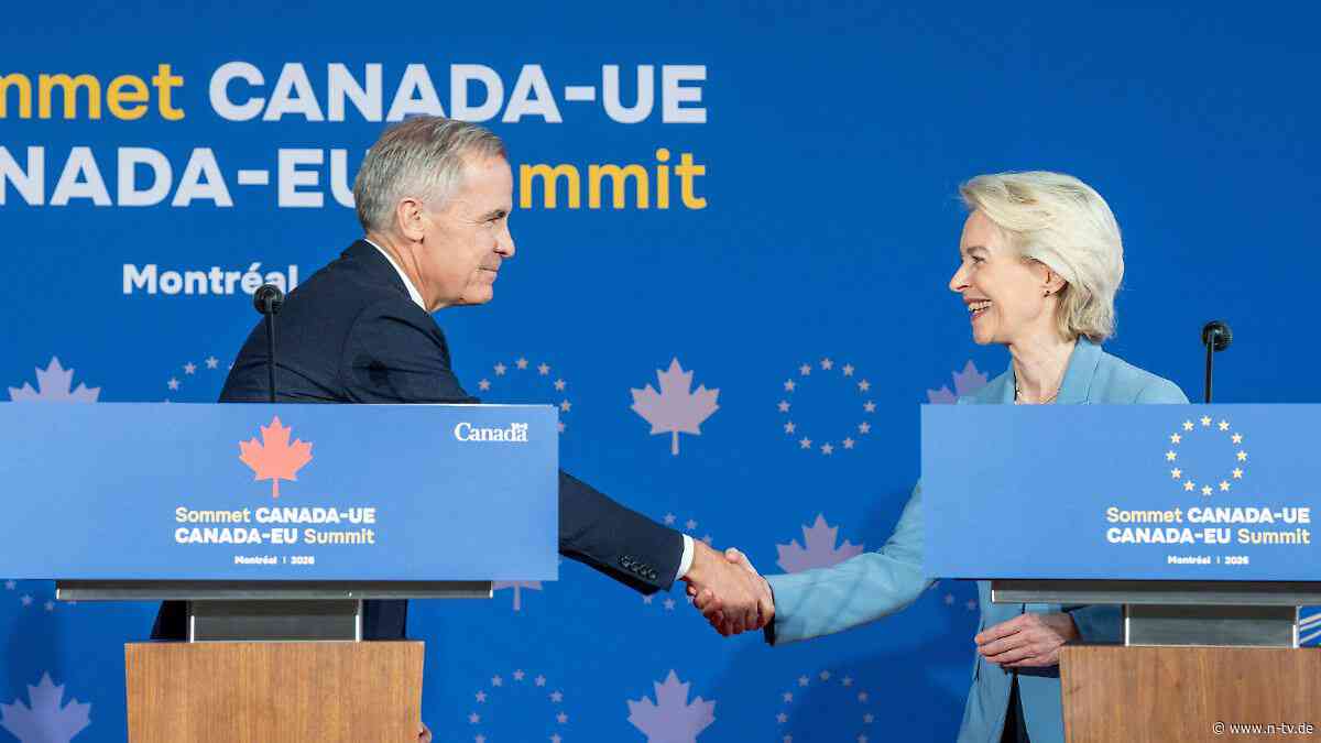 "Allianz für die Zukunft": EU und Kanada machen sich freier von China und den USA