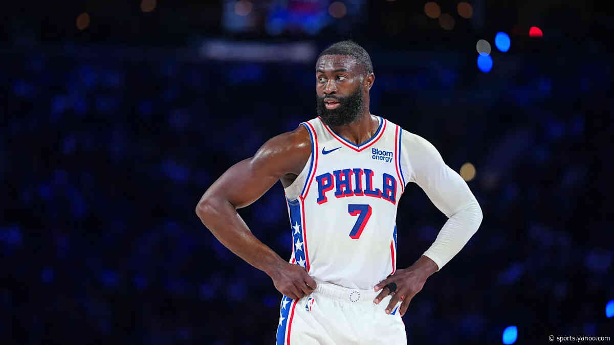 76ers' Jaylen Brown out for Friday's game vs. Knicks with left patellar tendinopathy