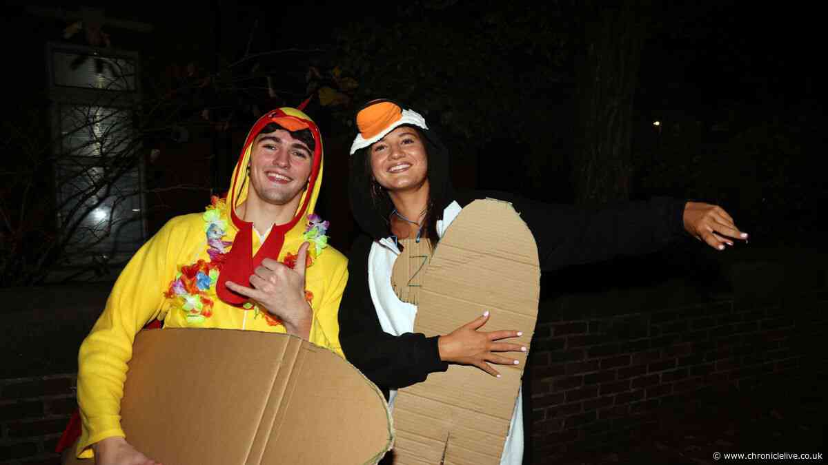 14 pictures as revellers don their best fancy dress and head out into Jesmond for Halloween