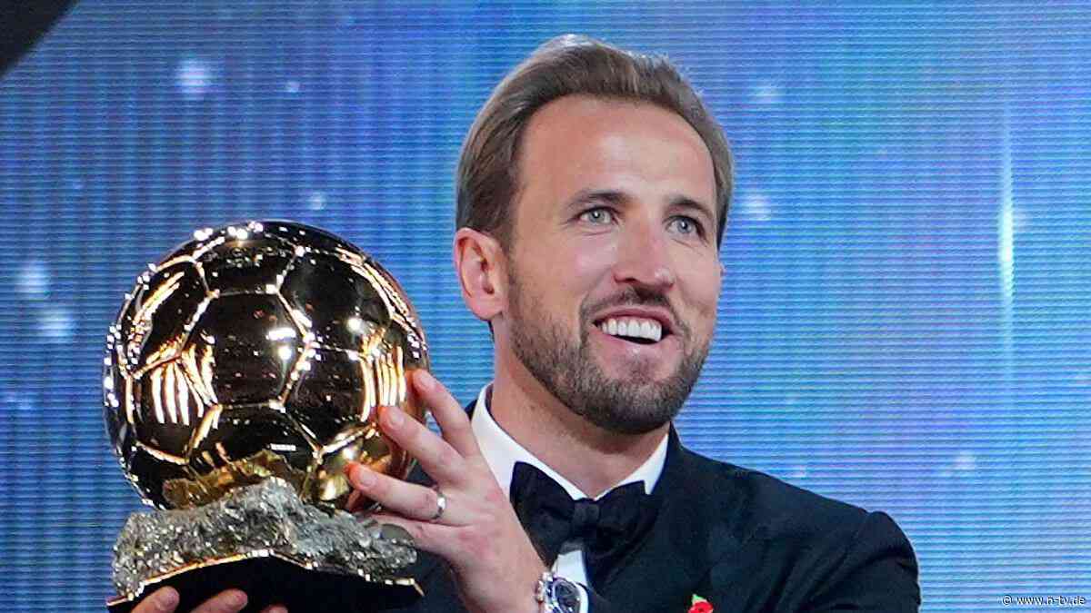 Offizielle Zahlen da: Nur so knapp gewann Harry Kane den Ballon d'Or