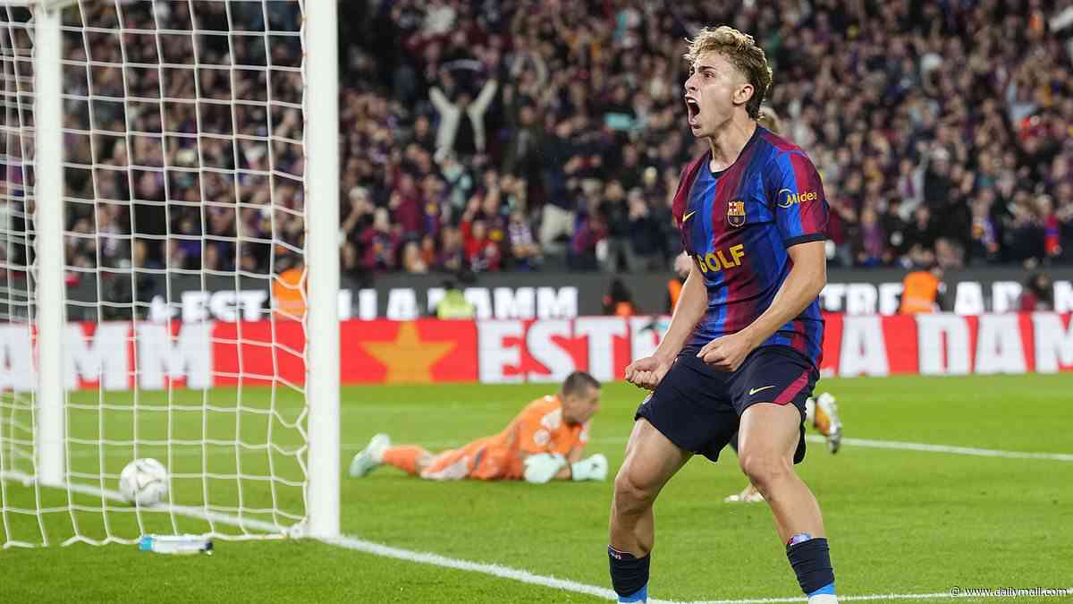 Barcelona star Fermin Lopez on Man United's radar, as Dominic Calvert-Lewin discusses new Leeds deal
