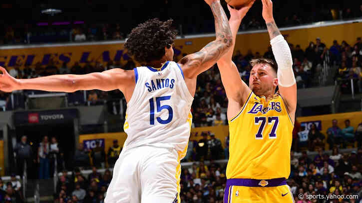 Warriors vs. Lakers injury report: Luka Dončić will play, Gui Santos doubtful