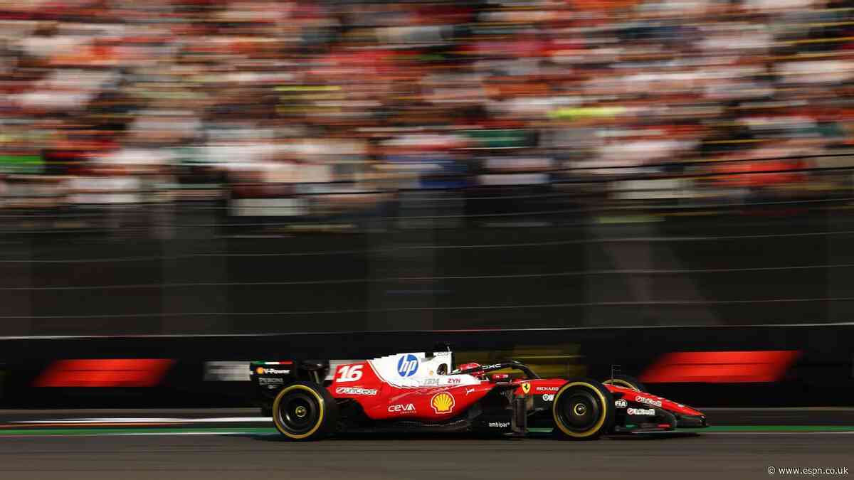 Leclerc leads Mexico City FP2 from Norris