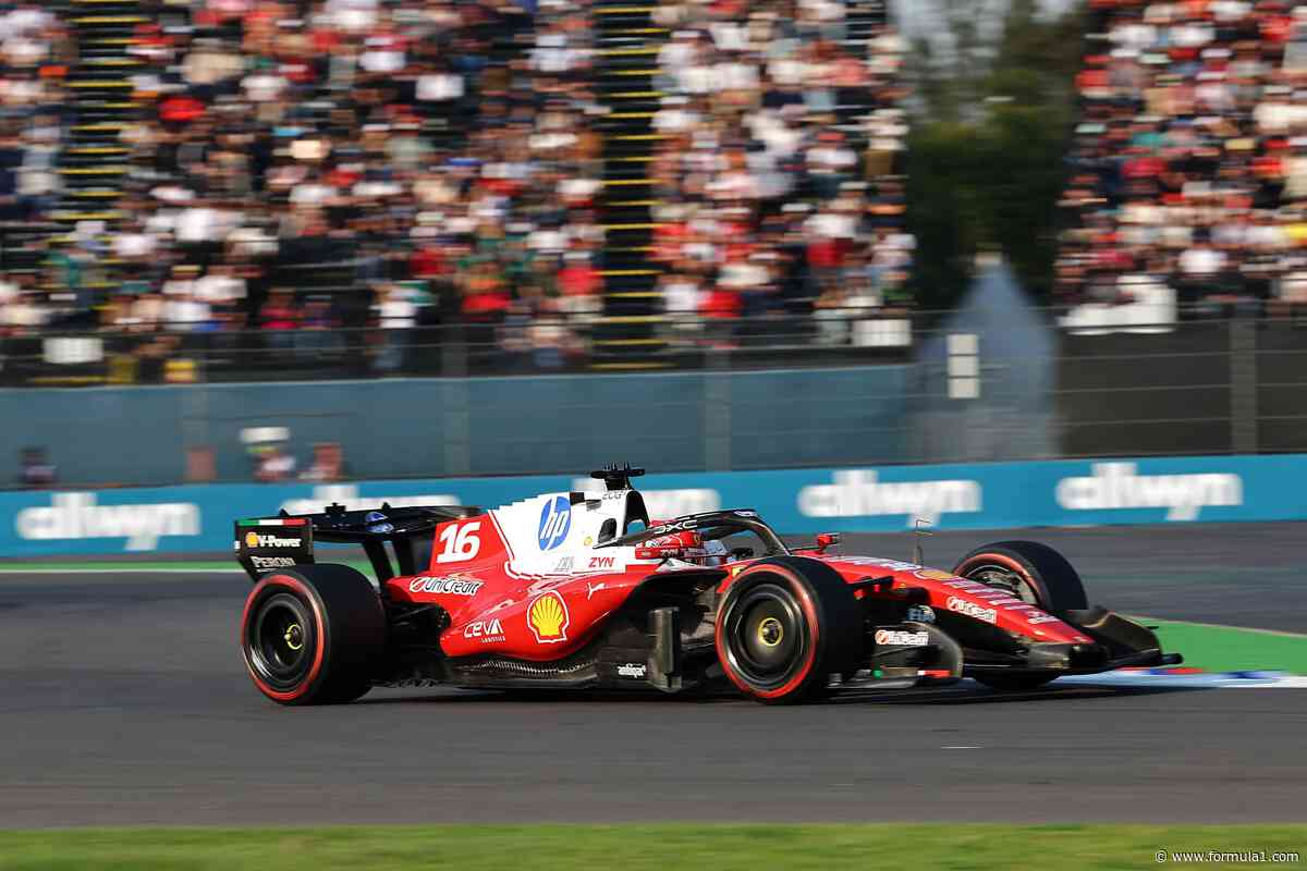 Leclerc tops eventful FP2 from Norris at Mexico City GP