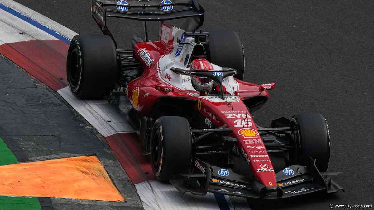 Leclerc seals Mexico City practice double as Hamilton suffers technical issue