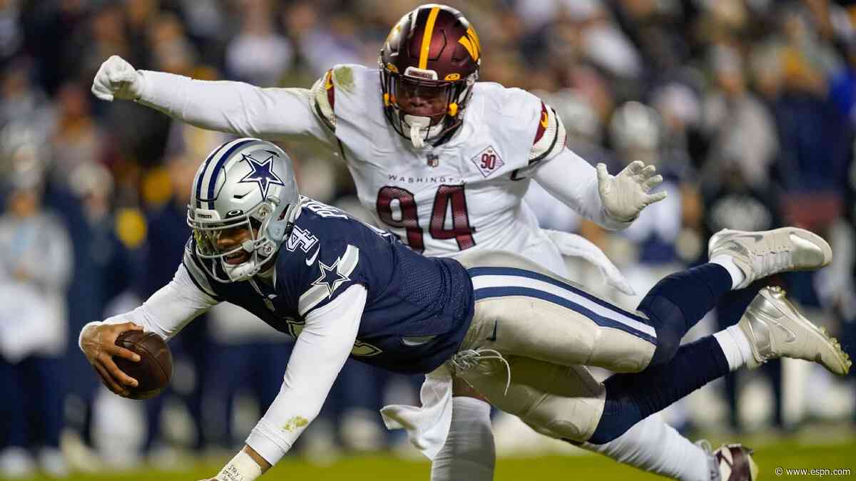 Sources: Commanders' Payne likely IR-bound after practice injury