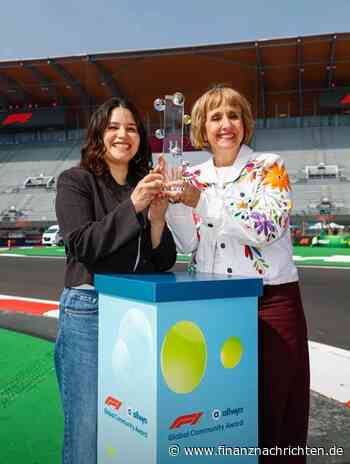 Fundación Reintegra setzt sich für die gesellschaftliche Wiedereingliederung junger Menschen ein und gewinnt den F1 Allwyn Global Community Award in Mexiko