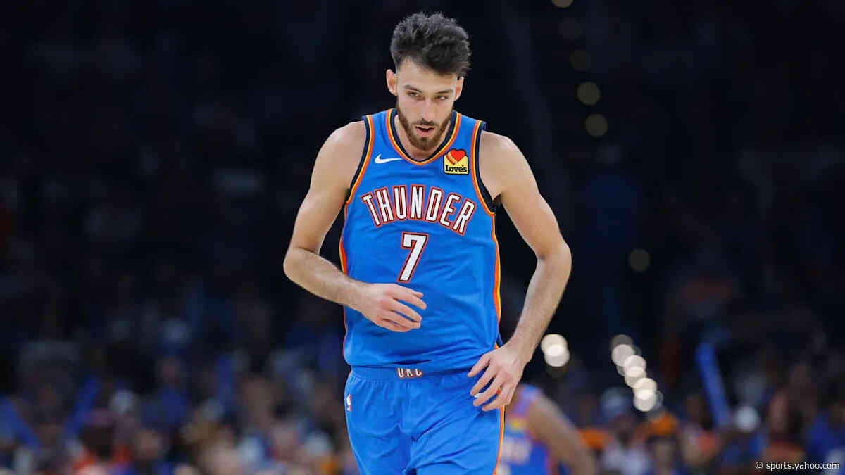 Thunder's Chet Holmgren undergoes treatment for patellar tendon tear, out 8-10 weeks