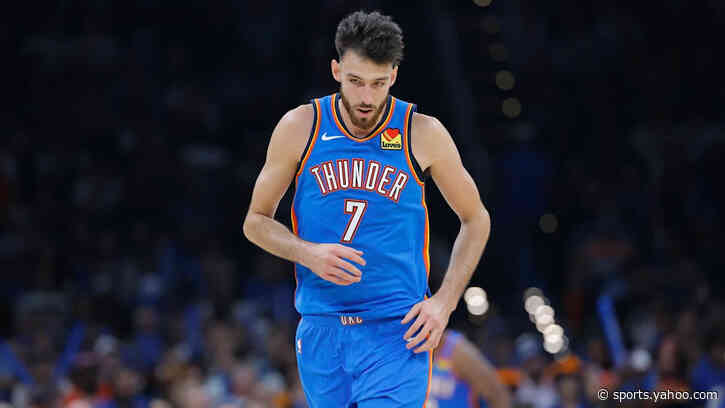 Thunder's Chet Holmgren undergoes treatment for patellar tendon tear, out 8-10 weeks