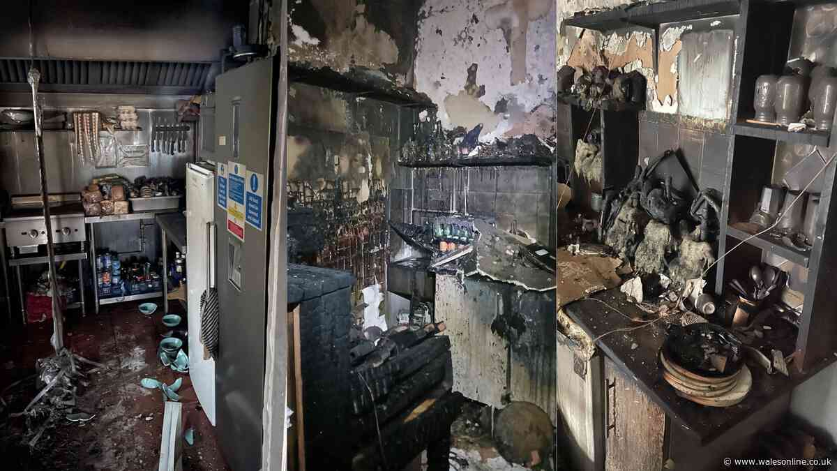 Cafe burned to the ground in electrical fire starts new life in Gorseinon