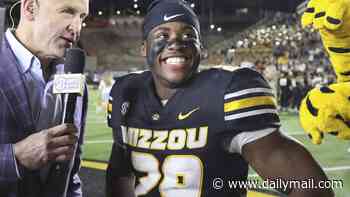 College football star nearing return from gunshot wound will play despite bullet 'still being lodged in his femur'