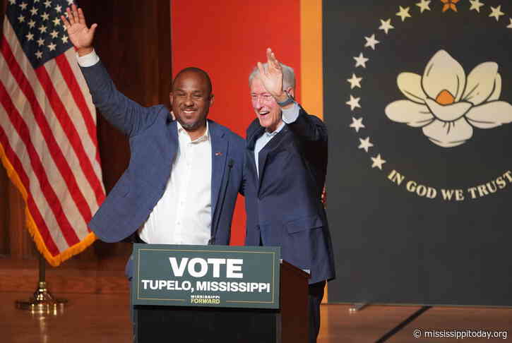 Bill Clinton tells Tupelo crowd Scott Colom will put Mississippi, not MAGA, first