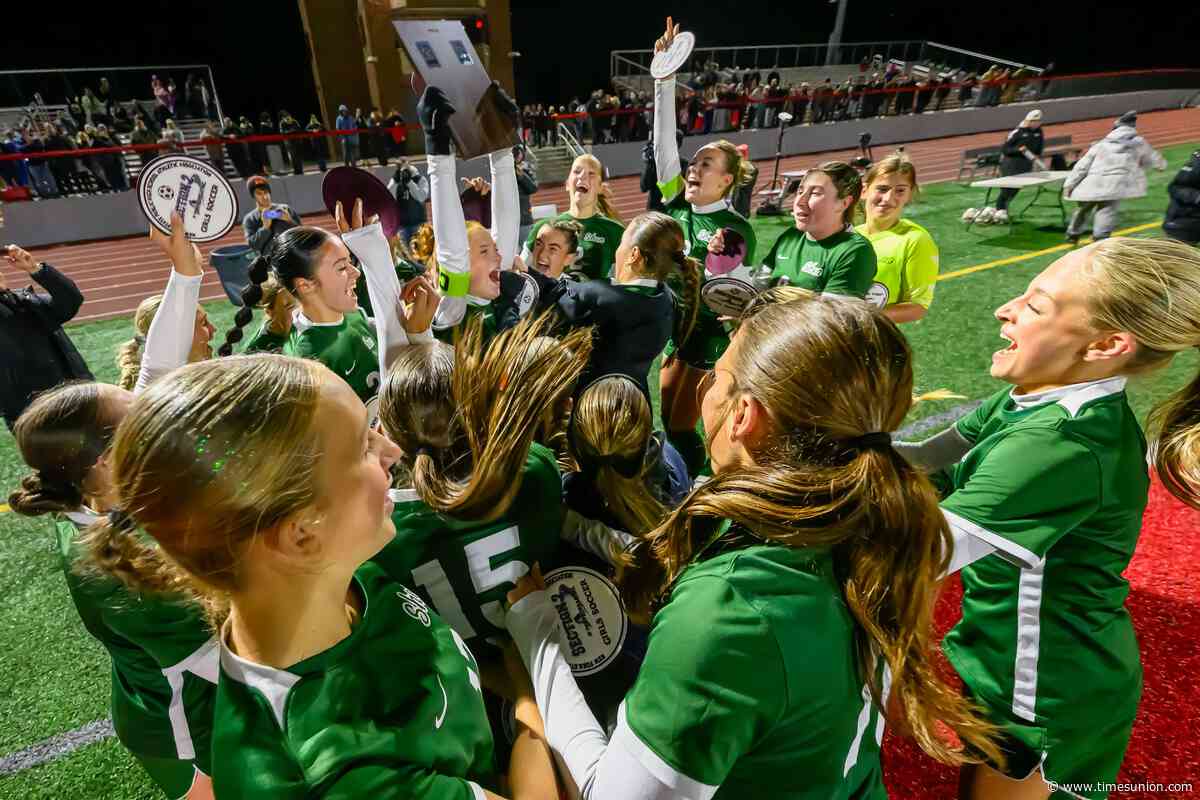 A year after falling short, the Shenendehowa girls' soccer team finishes the job to claim Section 2 championship