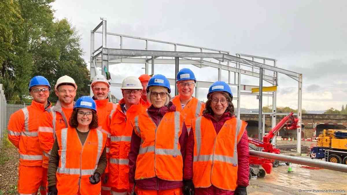 £160m Northern Rail depot creating 100 new jobs hits major milestone