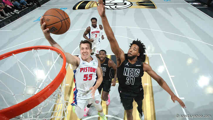 Nets unable to hang with the Pistons in NBA Cup opener, lose 110-94
