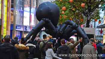Full schedule as monsters swarm Liverpool city centre in five hour takeover